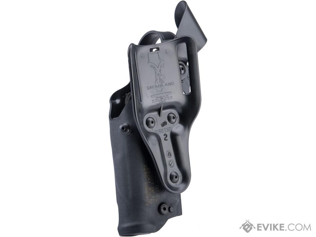 SafarilandÂ® 6360 ALSÂ®/SLS Level-3 RH Duty Holster STX BSK, GLOCK 20, 21...