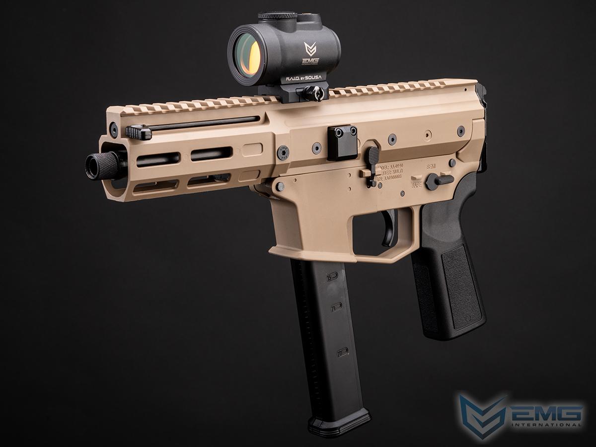 EMG x Angstadt Arms MDP-9 Airsoft Gas Blowback Carabina  Color: Tan mate