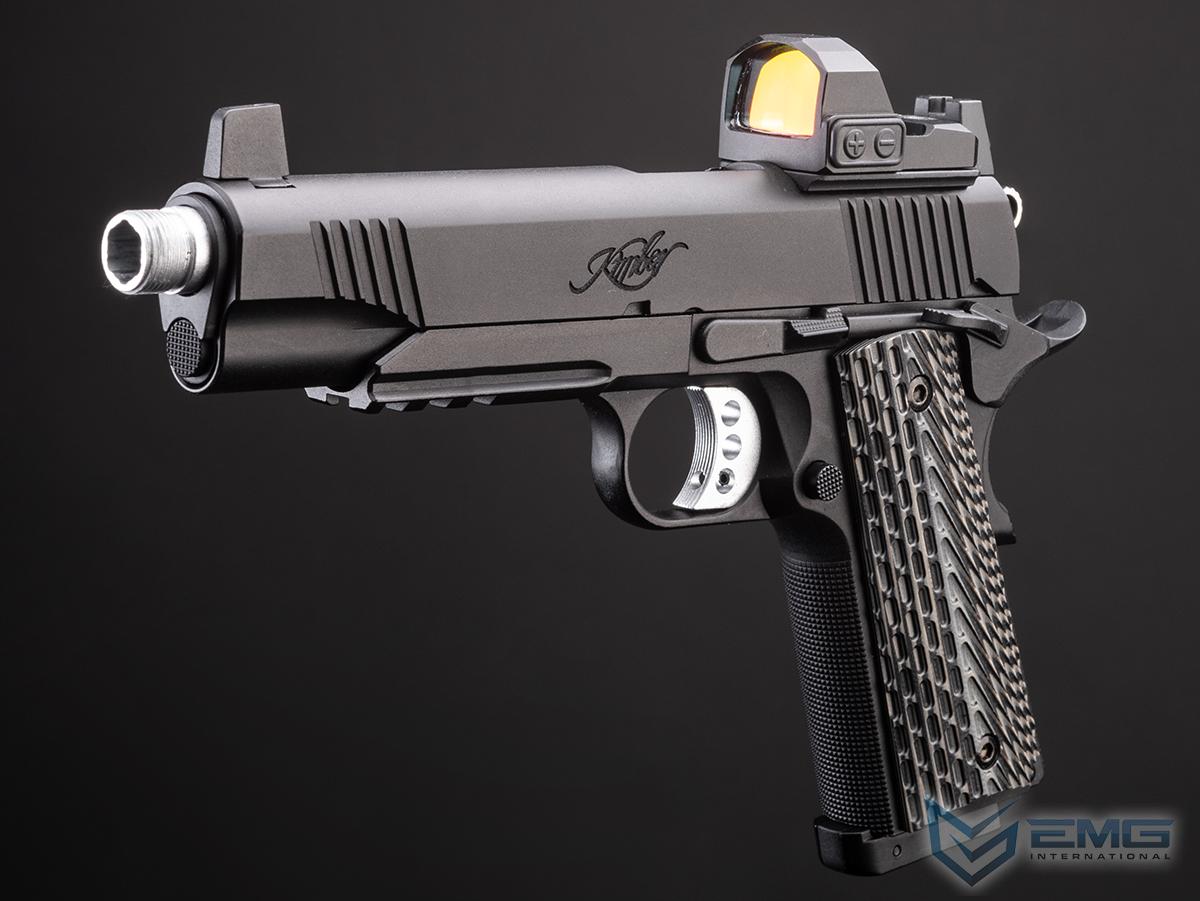 EMG x Kimber Custom TLE/RL II 1911 CO2 Gas Blowback empuñaduras de G10