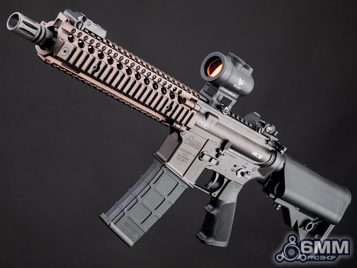 6mmProShop x Daniel Defense MK18 Gas Blowback Golden Eagle Color: Flat Dark Earth