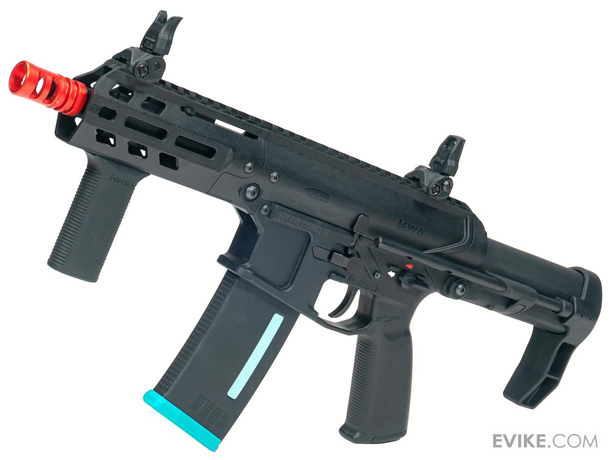 KWA Original «EVE-4» AEG con caja de engranajes AEG 2.5 de FPS ajustable Color: Negro